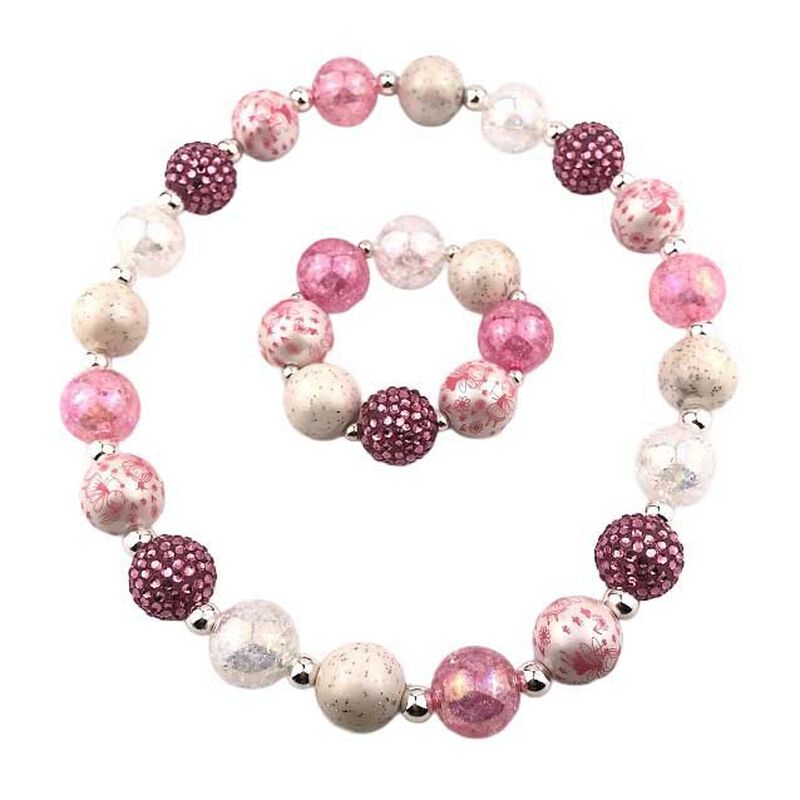 Bubblegum Bella Christmas Fairy Necklace & Bracelet Set image number 0